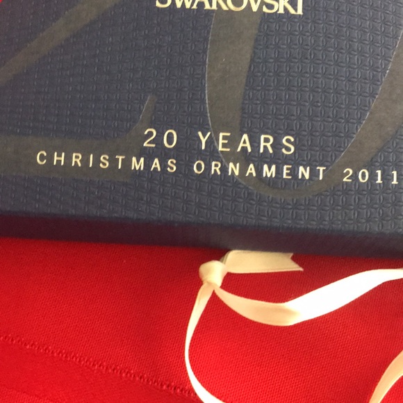 Swarovski 2011 , 20 year Anniversary Christmas Ornament - Picture 6 of 7